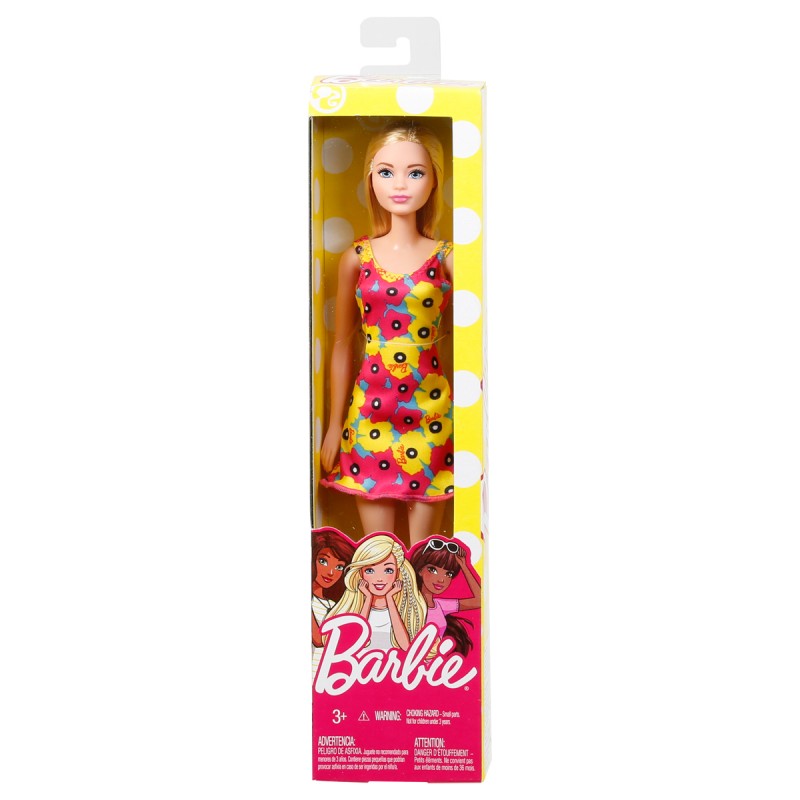 Barbie Chic 3-fach ass. mit Halskette und Schuhen