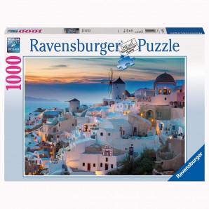 Puzzle Abend über Santorini 1000 Teile,