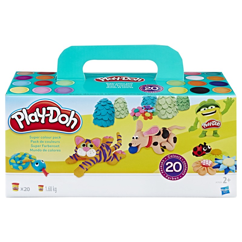 Play-Doh Super-Set 20-teilig 20 Dosen Knete,