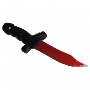 Blutiges Messer ca. 27 cm,