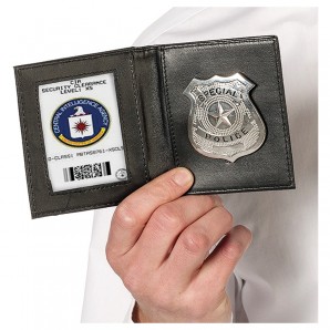 Polizeiausweis mit Badge 