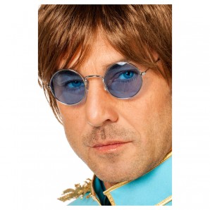 Brille John Lennon blau 