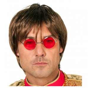 Brille John Lennon rot 