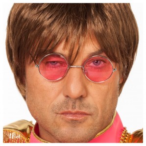 Brille John Lennon rosa 