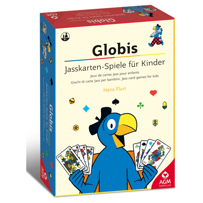 Globi Jasskarten-Spiele für Kinder