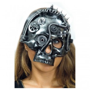 Maske Steampunk Skull 