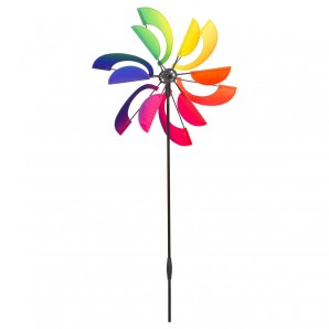 Windspiel Design Windmill Rainbow Swirl