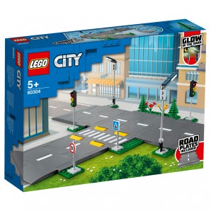 Strassenkreuzung mit Ampeln Lego City