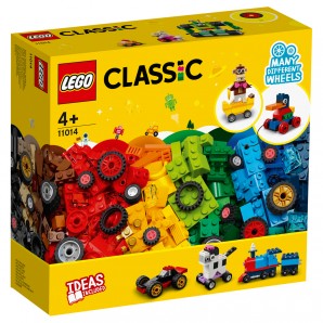 Steinebox mit Rädern Lego Classic