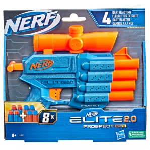 Nerf Elite 2.0 Prospect QS-4 ca. 17x22 cm