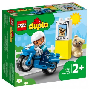 Polizeimotorrad Lego Duplo