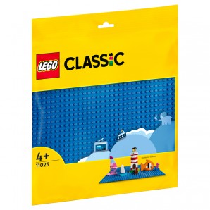 Bauplatte blau Lego Classic