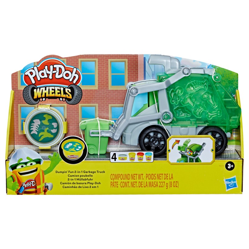 Play-Doh Wheels Müllabfuhr 2-in-1