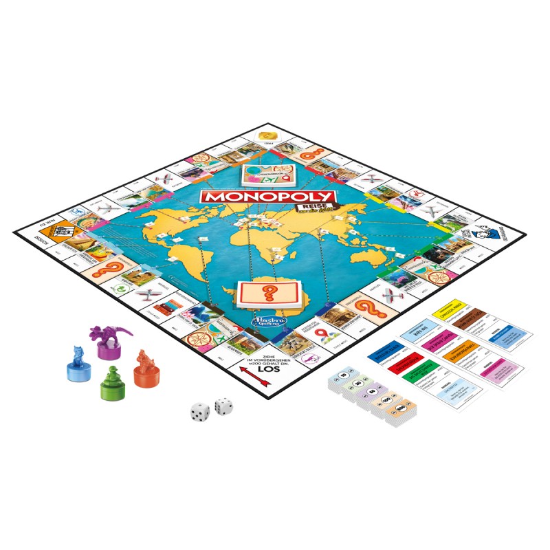 Monopoly Voyage autour du... f französische Version