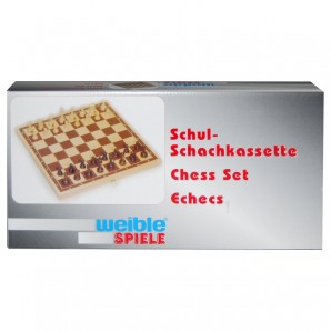 Schul-Schachkassette 32x32 cm,