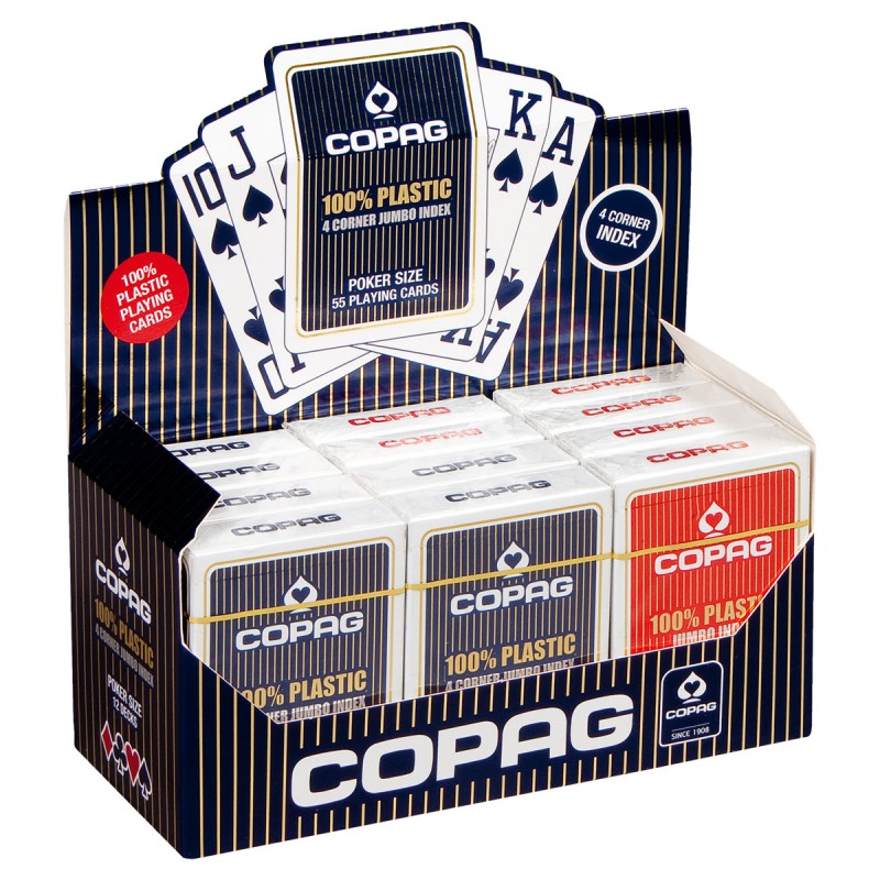 Copag Poker 4 Corner 52 Karten wasserfest