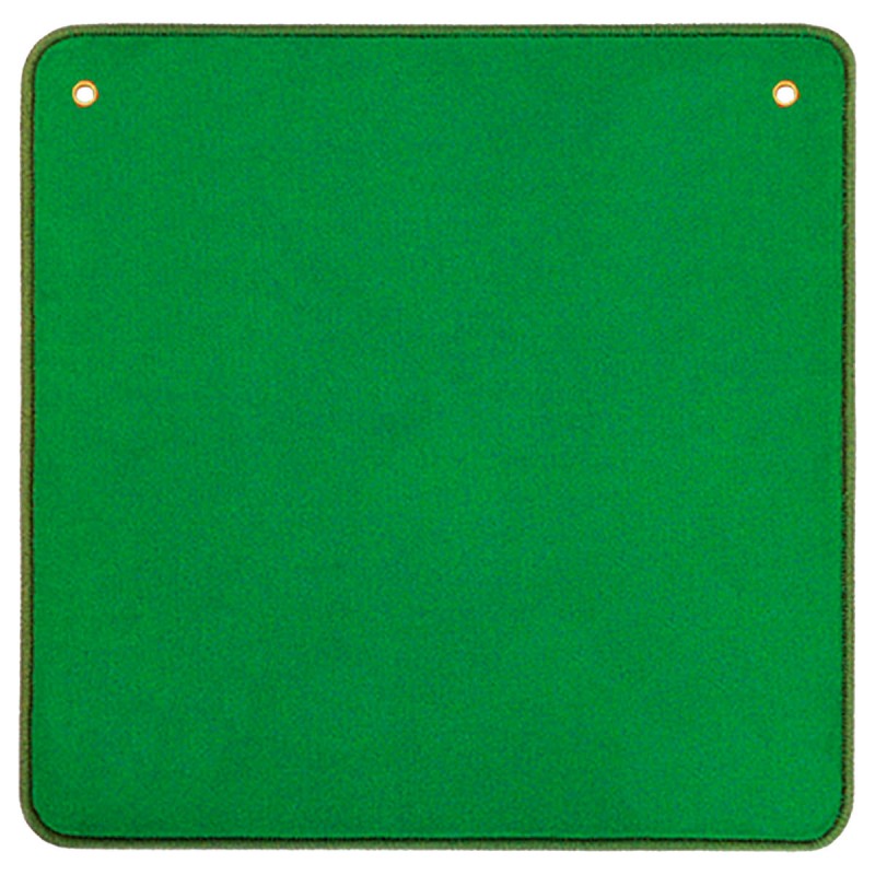 Jassteppich uni, grün 60x60 cm,