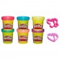 Play-Doh Glitzerknete in 6 funkelnden Farben