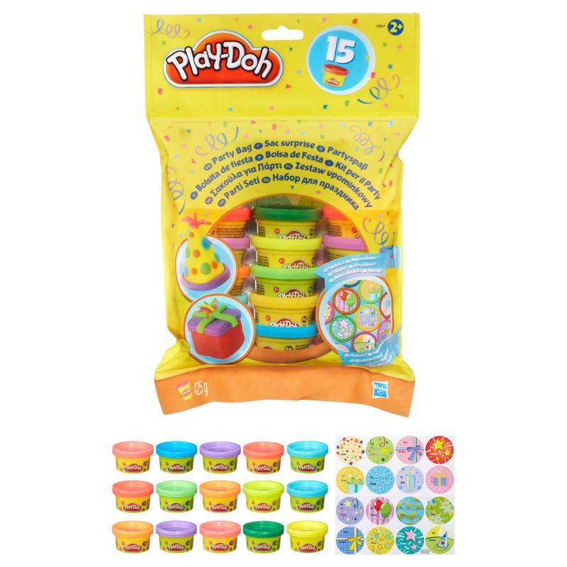 Play-Doh Party Bag 15 Töpfchen Knete à 28 g
