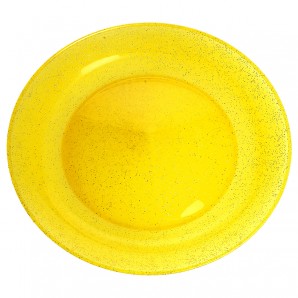 Jonglierteller Glitter gelb ø 240 mm,