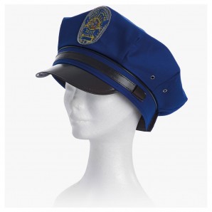 Polizei-Mütze, blau 