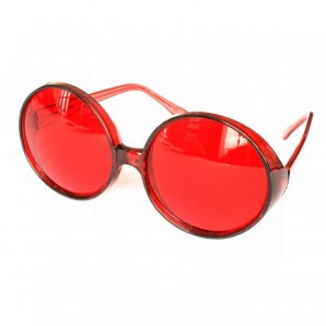 Brille Show Star, rot 